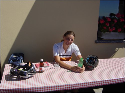 at the rifugio monte bar