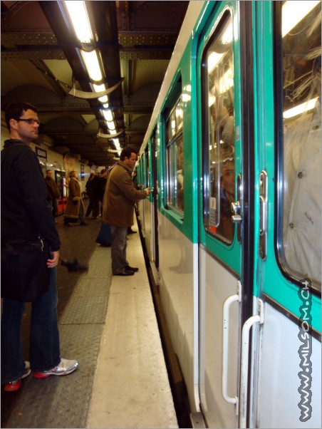 metro - back to the gare de l'est